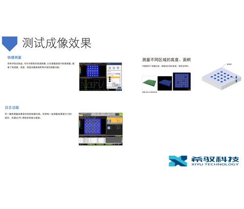 測(cè)試成像效果